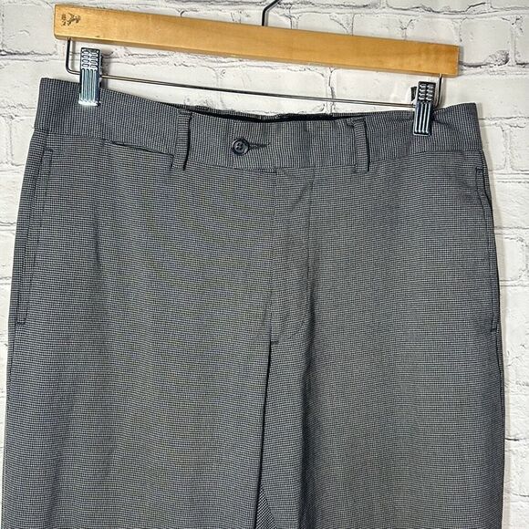 Zara Man Mens Houndstooth Dress Pants size 31 - Picture 2 of 9